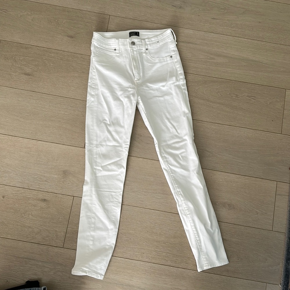 White Abercrombie Jeans